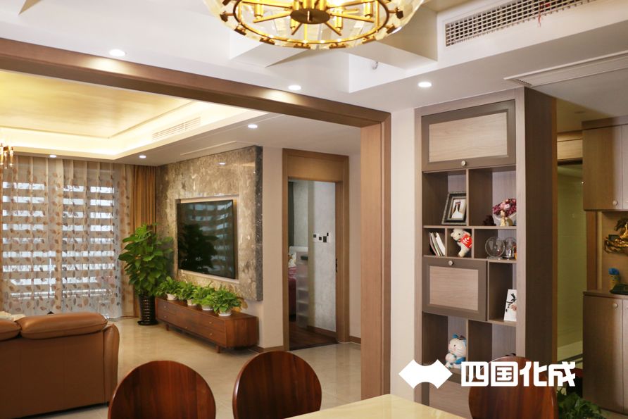 四国化成硅藻泥效果图