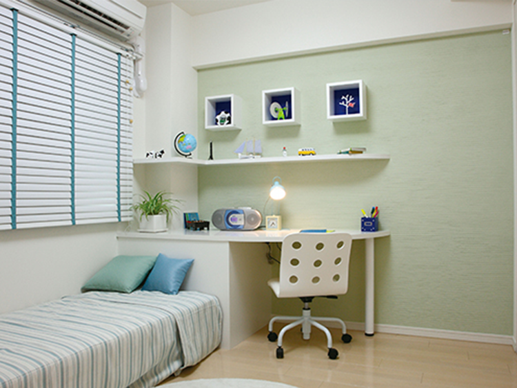 卧室硅藻泥背景墙