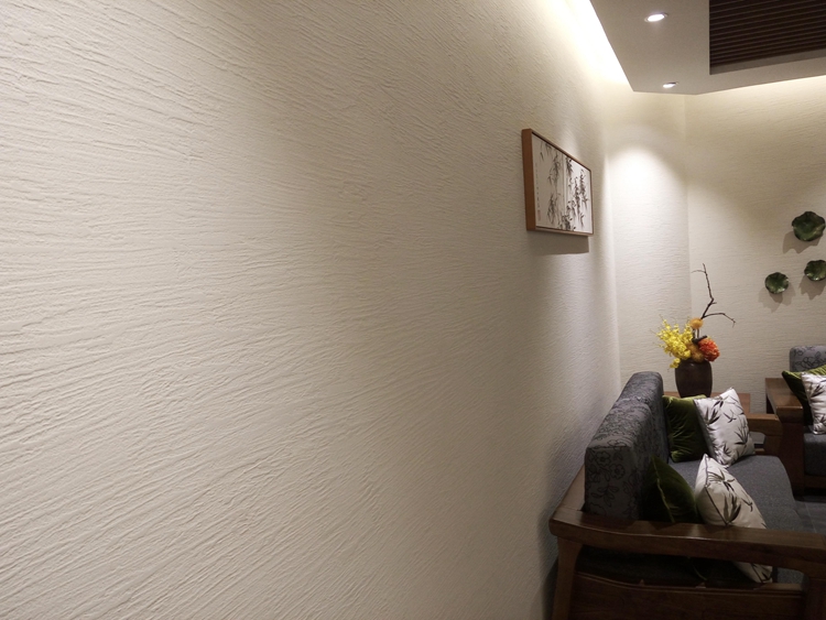 硅藻泥如松花型施工步骤