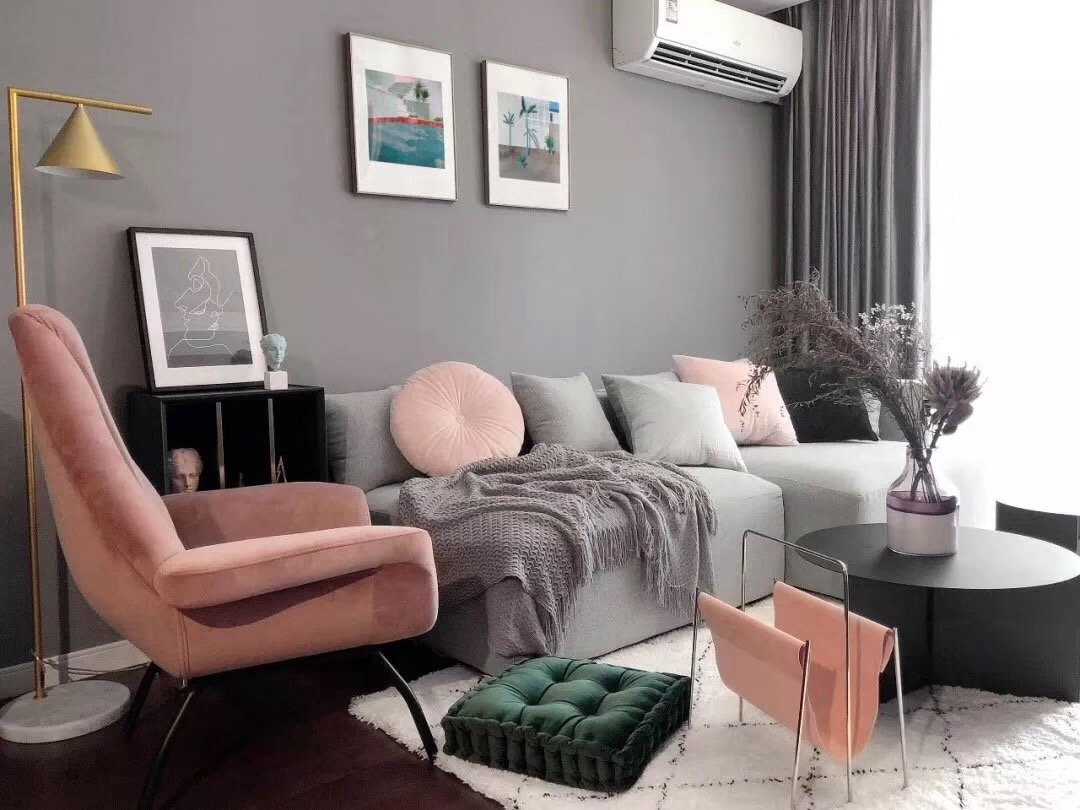 客厅硅藻泥装修