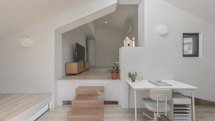 北欧风格硅藻泥效果图