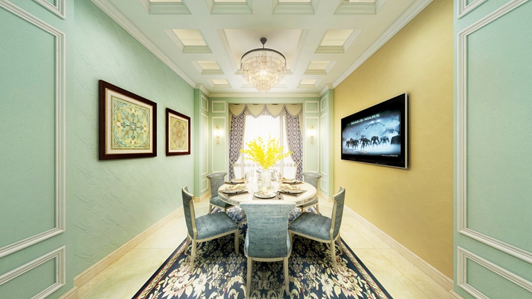 硅藻泥背景墙配色的几点建议