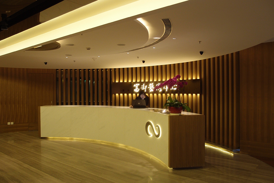 四国化成硅藻泥案例北京富御艺术中心