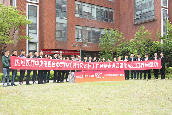 时尚风向标走进四国化成硅藻泥